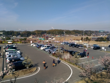 佐布里池梅林公園駐車場